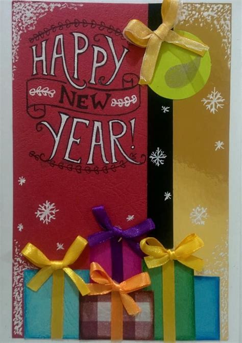 Happy New Year DIY Gift Card | New year diy, Diy gift card, Diy gift