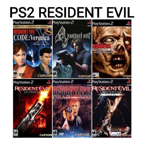 PS2/Playstation 2 | Resident Evil | Silent Hill | Ps2 Horror Games ...