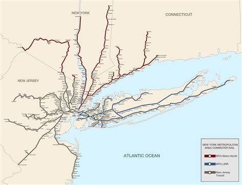 North Station Commuter Rail Map