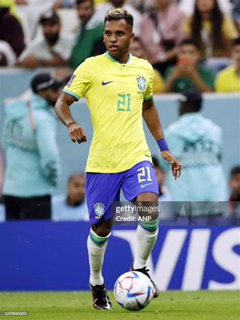 CITY - Rodrygo of Brazil during the FIFA World Cup Qatar 2022 group G ...