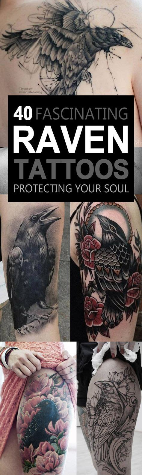 40 Amazing Raven Tattoos | Raven tattoo, Tattoos, Scandinavian tattoo