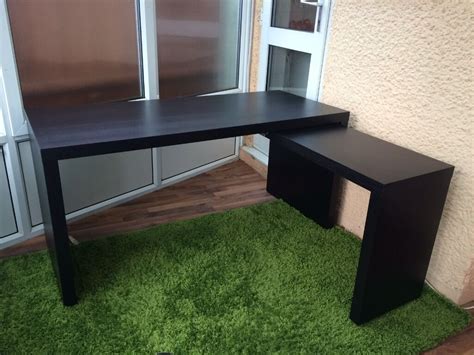 Ikea MALM Desk with pull-out panel - great condition | in London | Gumtree