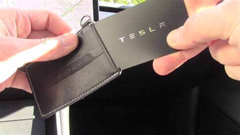 Tesla Model 3 key card - 1redDrop