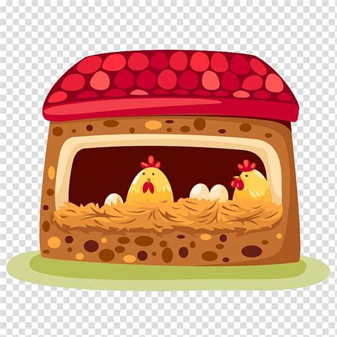 Chicken coop Egg, Cartoon chicken coop transparent background PNG clipart | HiClipart