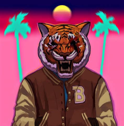 Tony mask Jacket! :P : r/HotlineMiami