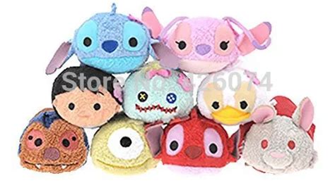 New Tsum Tsum Lilo & Stitch Angel Leroy Scrump Duckling Jumba Jookiba Plush Kids Stuffed Toys ...