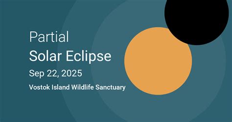 September 21, 2025 Partial Solar Eclipse in Vostok Island Wildlife Sanctuary, Line Islands, Kiribati