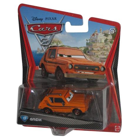 Disney Pixar Cars 2 Movie Grem #13 Lemon Die Cast Toy Car - Walmart.com - Walmart.com