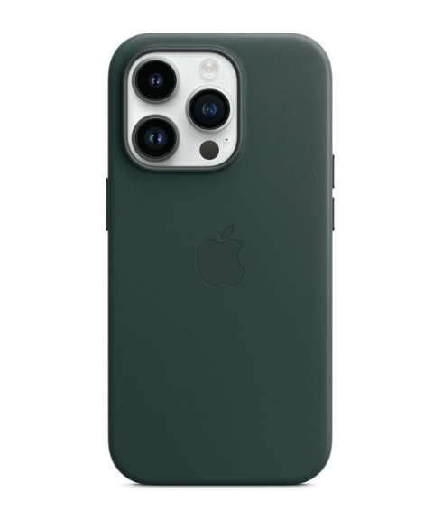 Buy iPhone 14 Pro Leather Case with MagSafe - Forest Green , from iFuture