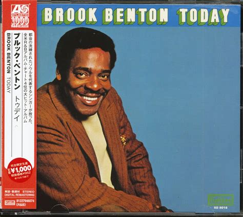 Brook Benton CD: Brook Benton Today (CD, Japan) - Bear Family Records