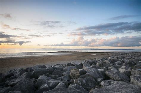 Morecambe Bay Beach Sea Ocean Stock Image - Image of rock, silverdale: 101873737