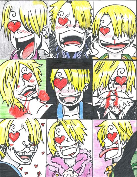 Sanji Heart Eyes Nami - akrisztina27