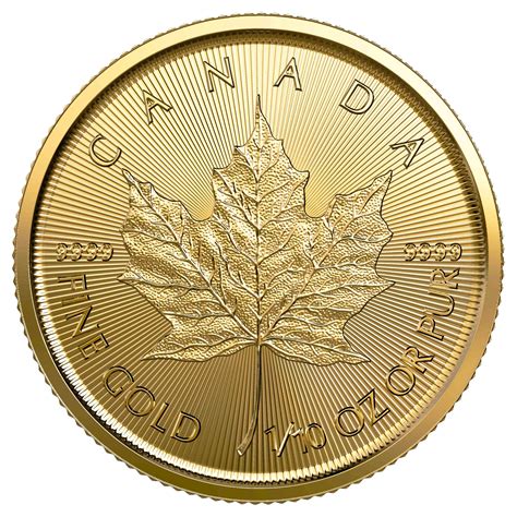 Buy 2020 1/10 oz Gold Canadian Maple Leaf Coins Online - Silver.com