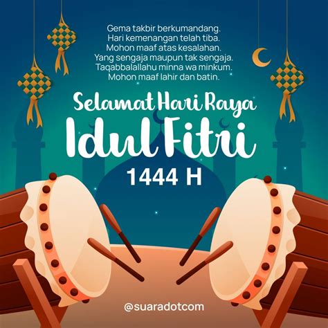 50+ Kartu Ucapan Lebaran 2023 Download Gratis, Kirim Jadi Broadcast WA Selamat Idul Fitri 1444 H