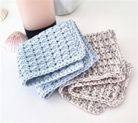 Textured Washcloths - Free Crochet Pattern - My Crochet Space