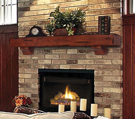 Furniture Pearl Mantels Pearl-412-72-70 Indoor Fireplaces | Traditional fireplace mantel, Rustic ...