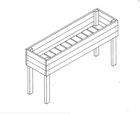 How to build a raised herb planter - Little Terraced House