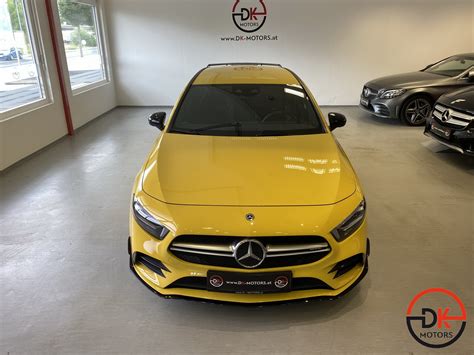 Mercedes A35 AMG Yellow