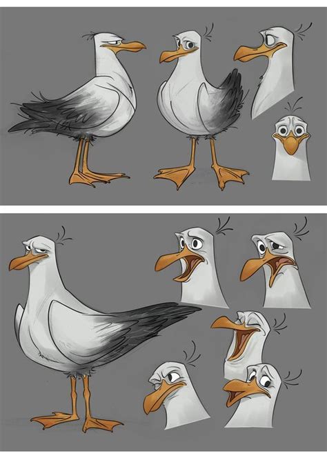 Pin by Trisha Cook on Seaside ideas | Character design, Seagull ...