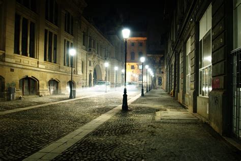 Empty Street at Night stock photo. Image of black, empty - 23248254