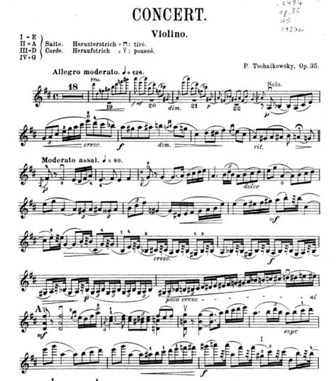 Tchaikovsky's Violin Concerto in D Major, Op. 35. Maybe someday ...