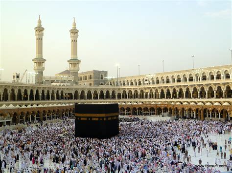 Masjid-e-Haraam View At Afternoon - TheSufi.com