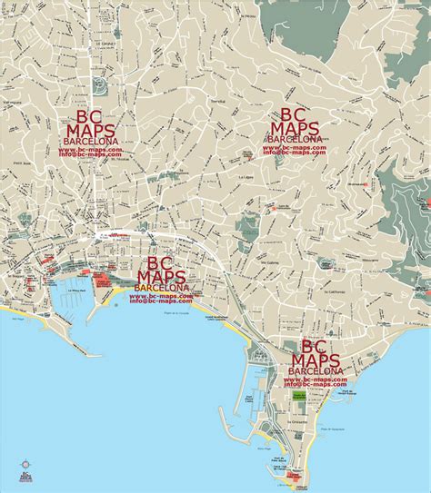 Cannes France Attractions Map