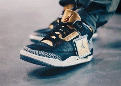 Air Jordan 3 Black Gold WMNS CK9246-067 Release Date Info | SneakerFiles