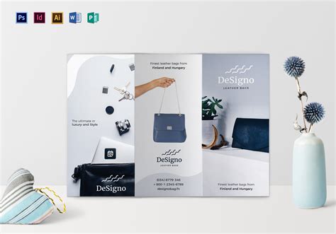 Minimal Product Brochure Design Template in PSD, Illustrator, InDesign, Word, Publisher