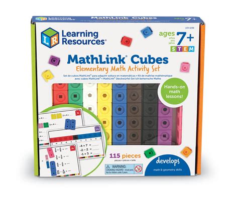 Mathlink Cubes Elementary Math Activity Set | Learning Resources