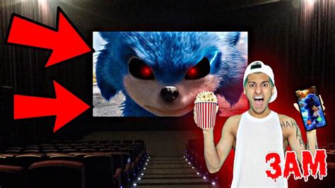 DO NOT WATCH SONIC THE HEDGEHOG MOVIE AT 3AM!! *OMG SONIC ACTUALLY CAME ...