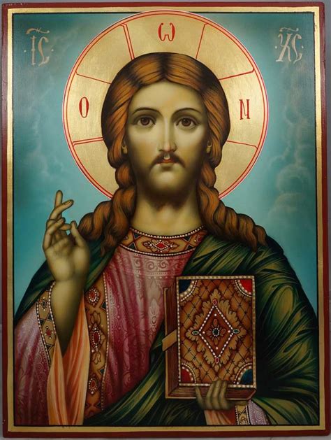 Christ Pantocrator Orthodox Icon - BlessedMart | Christ pantocrator, Orthodox icons, Paint icon