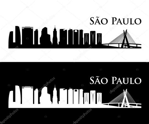 Sao Paulo skyline — Stock Vector © I.Petrovic #46550103