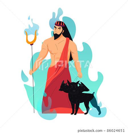 Cartoon Hades Illustration - Stock Illustration [86024651] - PIXTA