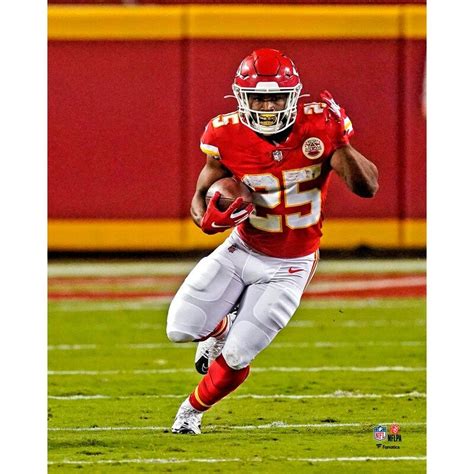 Clyde Edwards-Helaire Kansas City Chiefs Fanatics Authentic Unsigned Running Photograph in 2021 ...