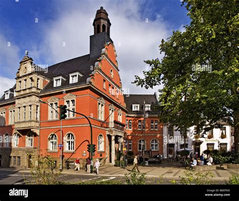 old city hall in Essen-Werden, Germany, North Rhine-Westphalia, Ruhr ...