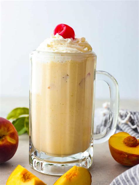 Copycat Chick-fil-A Peach Shake | infoodita