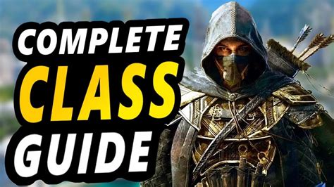 ESO BEST CLASS - Which Class Should You Play and Avoid? ESO Class Guide - YouTube