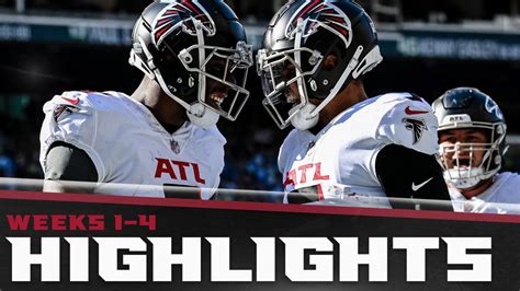 Atlanta Falcons Top Plays through the first 4 games of 2022 | Highlights