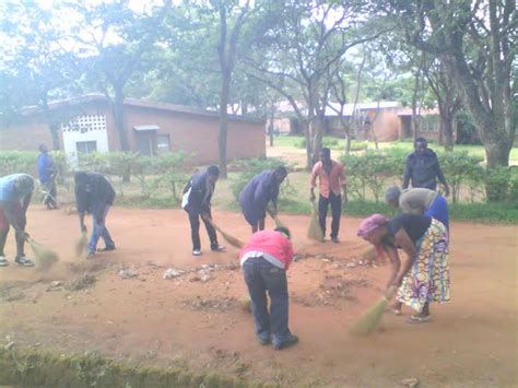 Mzuzu University catholics in environment day, sweep campus - Malawi Nyasa Times - News from ...