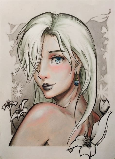 Elizabeth liones fan art | Anime drawings, Fan art, Anime