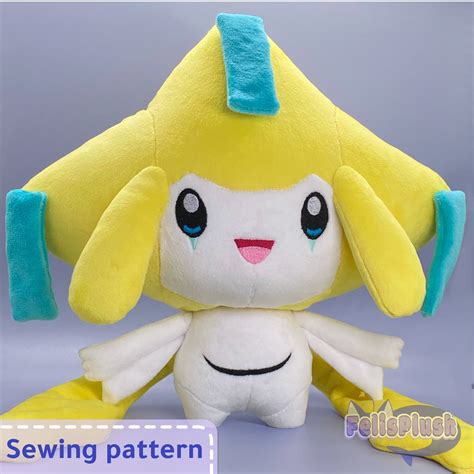 Jirachi Plush Sewing Pattern PDF Instructions Embroidery Files Included ...