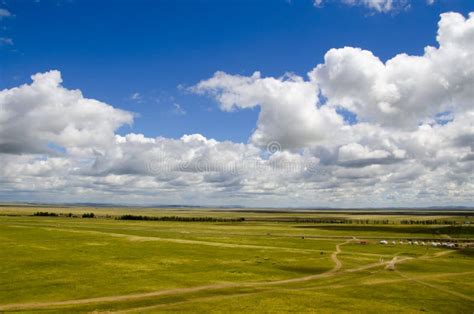 Grassland in Inner Mongolia Stock Image - Image of grassland, north ...