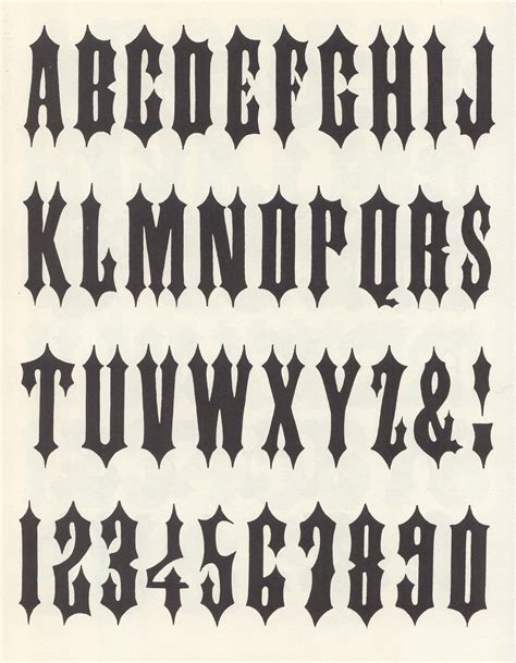 Gothic vector font stock vector illustration of calligraphy 109222198 – Artofit