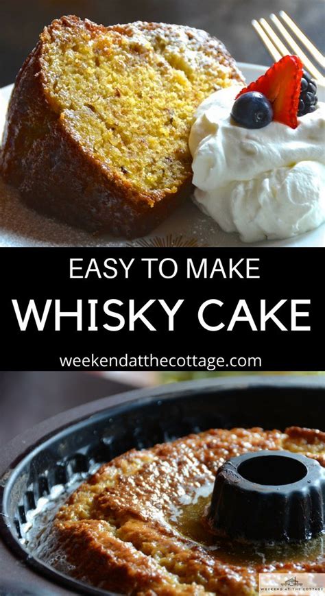 Irish Whisky Cake - Weekend at the Cottage | Recipe | Whiskey cake recipe, Irish desserts ...