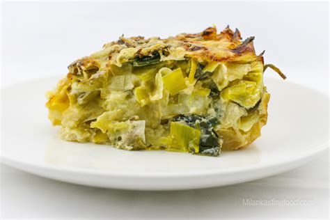 Mouthwatering Leek & Potato Bake - Milanka's Fine Food