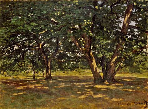 Fontainebleau Forest - Claude Monet - WikiArt.org - encyclopedia of visual arts