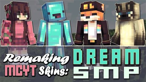 Minecraft YouTuber Skins Dream SMP