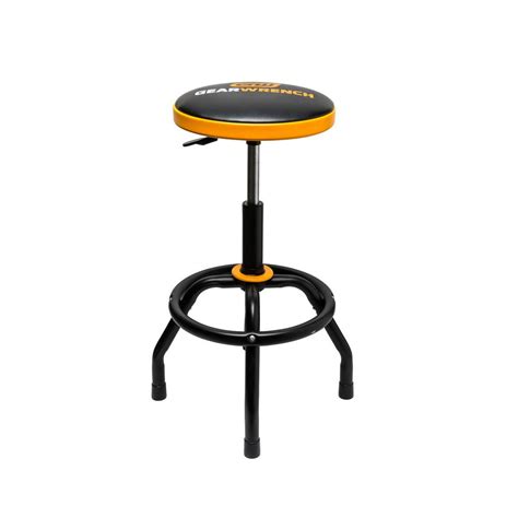 GEARWRENCH 26 in. to 31 in. Adjustable Height Swivel Shop Stool-86992 - The Home Depot