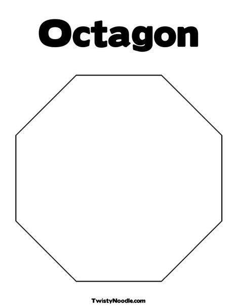 Octagon Coloring Page